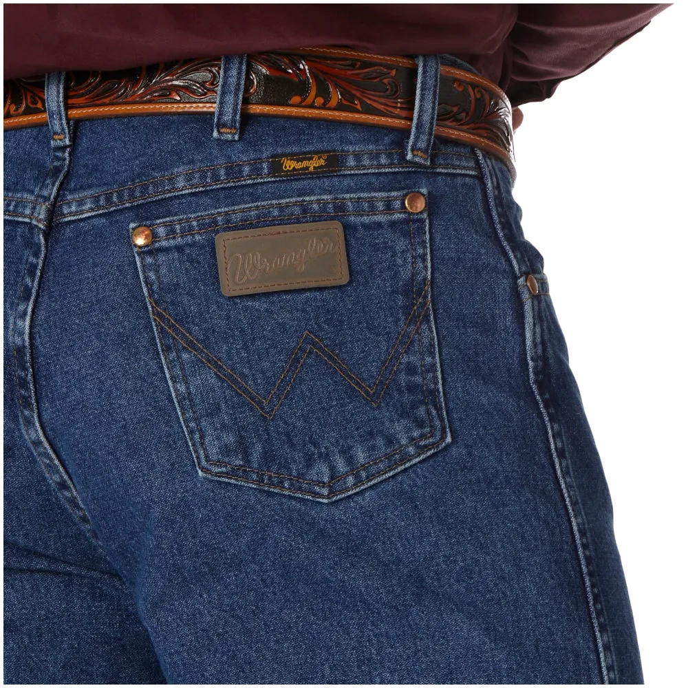 13MWZGK Wrangler Men's Cowboy Cut Original Fit Jeans Stone Wash