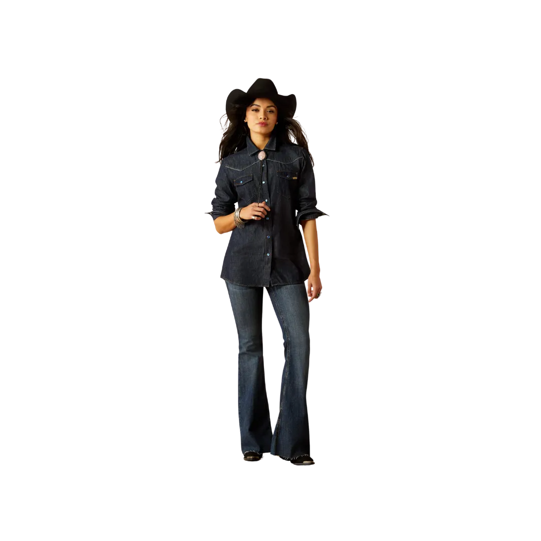 Ariat Women's Farriday Denim Rinse Shirt