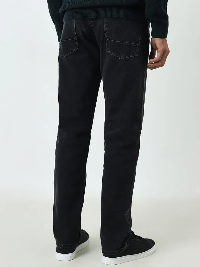 Ascot Dark Grey Relaxed - Fit Mid - Rise Jeans