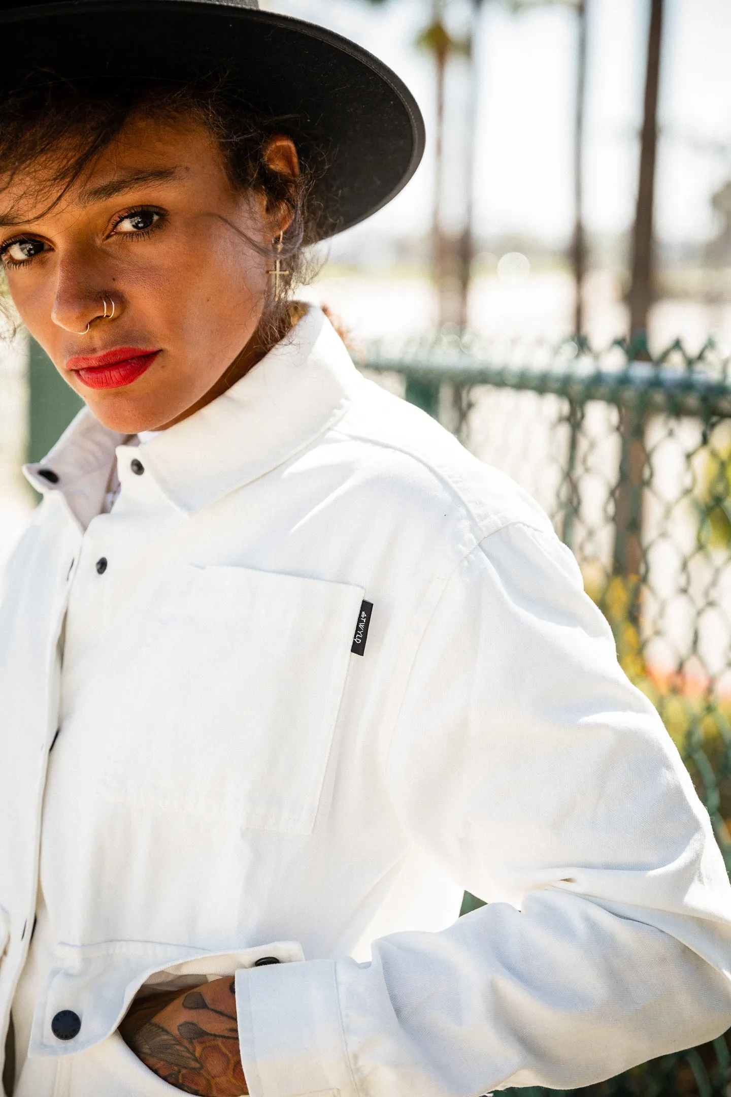 ATWYLD - Pursuit Garage Jacket - Vintage White