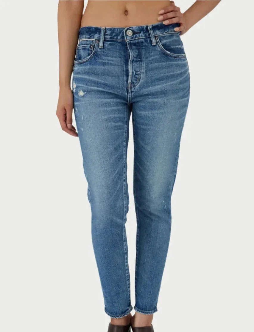 Avenal Tapered Mid Rise Jeans