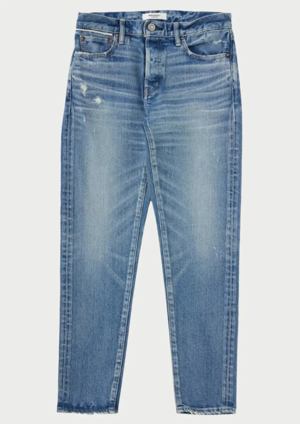 Avenal Tapered Mid Rise Jeans