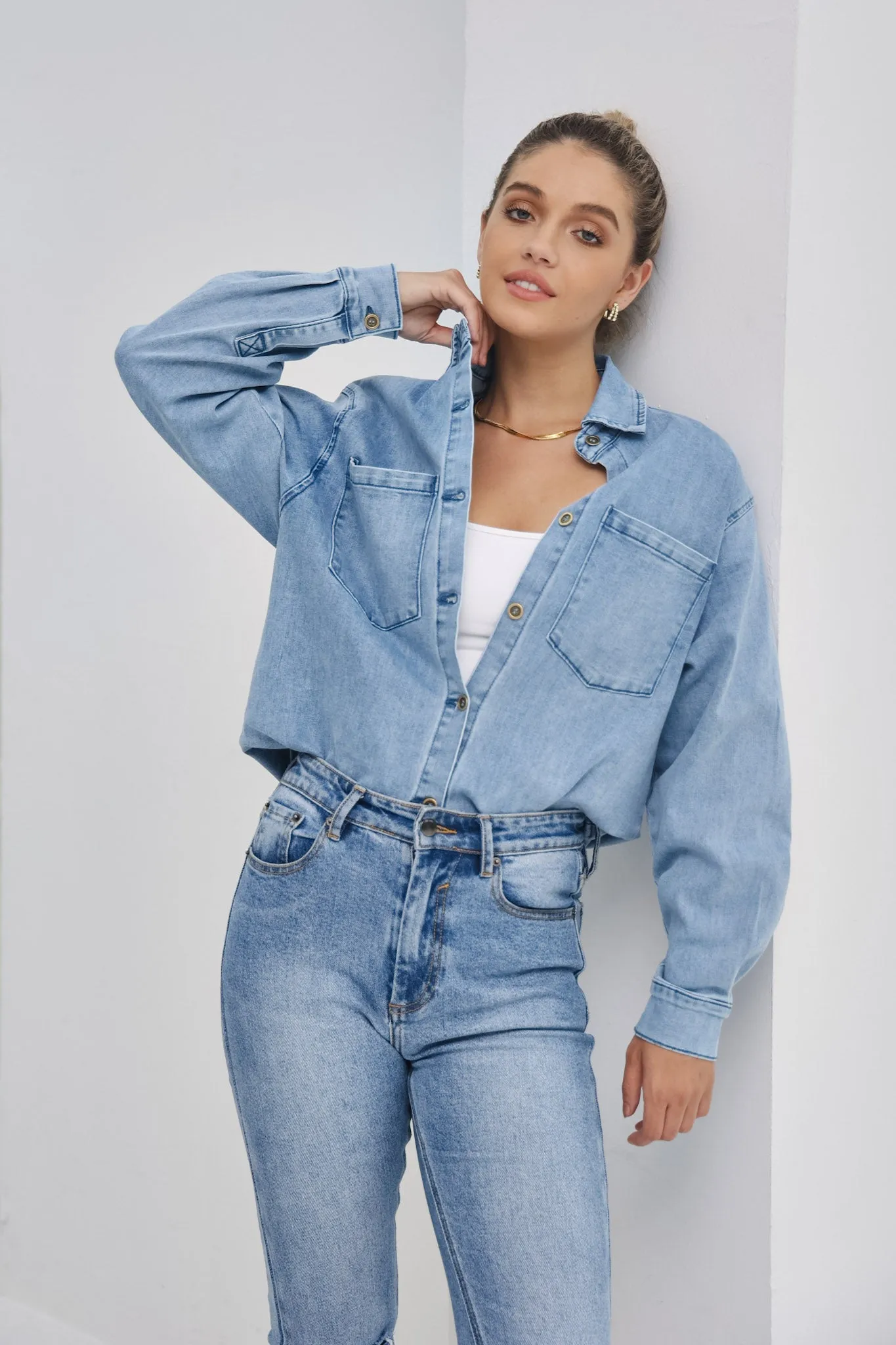 Axel Blue Denim Shirt