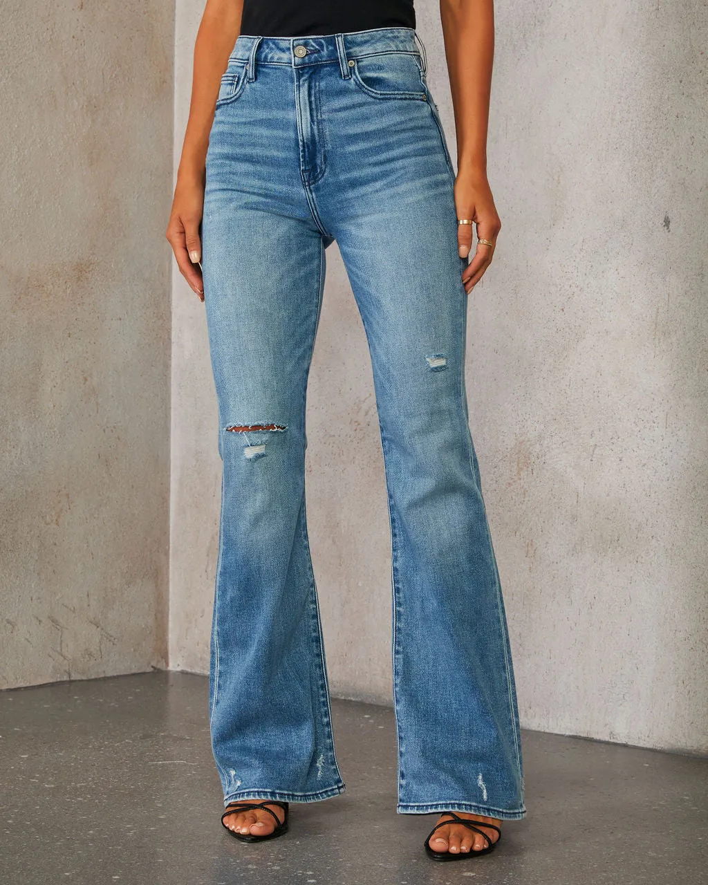 Ayla High Rise Flare Jeans