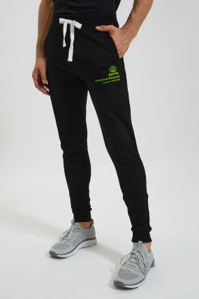 Black Elasticated Waist Jogger