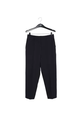 Black tapered pants