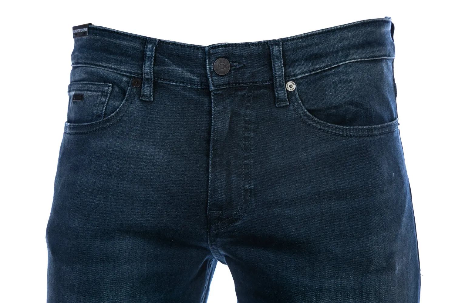 BOSS Delaware Jean in Washed Blue Denim