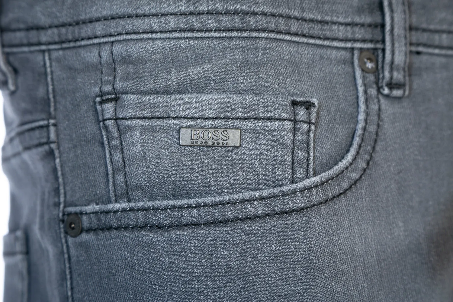 BOSS Taber Jean in Light Grey