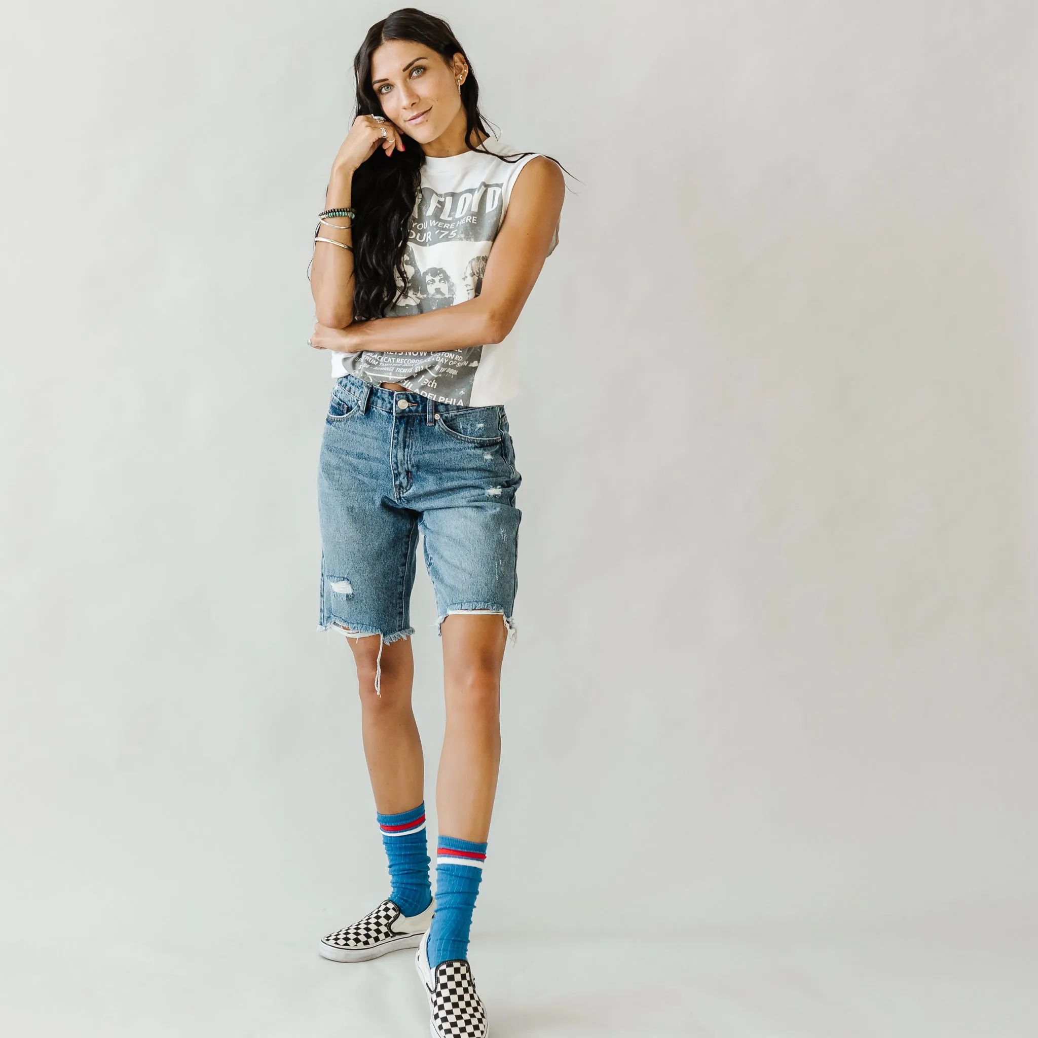 Boyfriend Bermuda Shorts