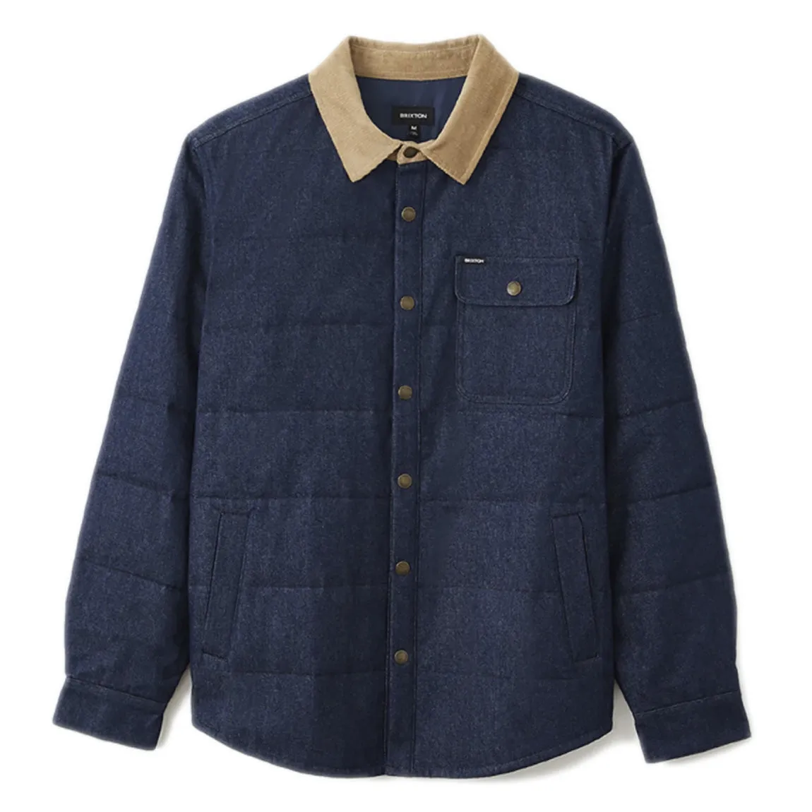 BRIXTON CASS JACKET - RINSED DENIM