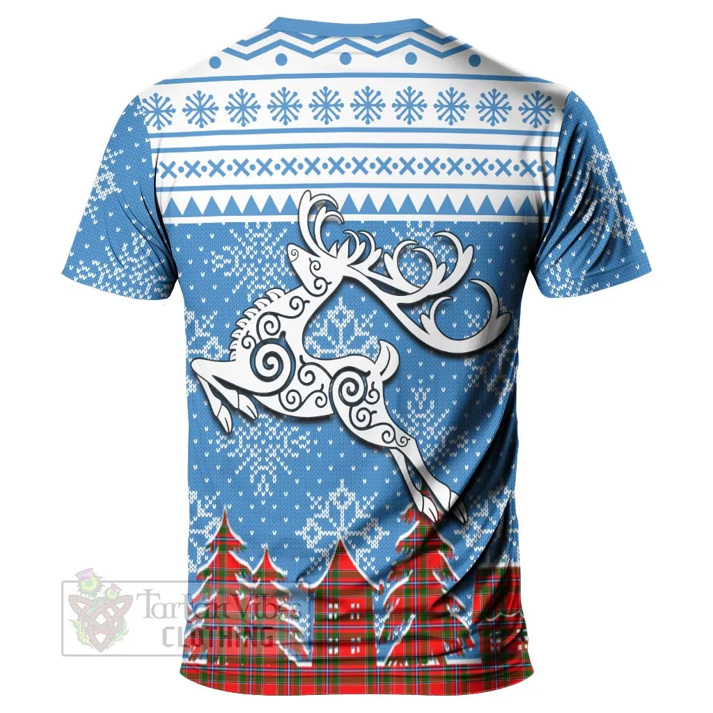 Butter Clan Christmas T-Shirt Celtic Reindeer Style