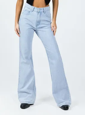 Cabarita Lounge Denim Jeans Light Wash