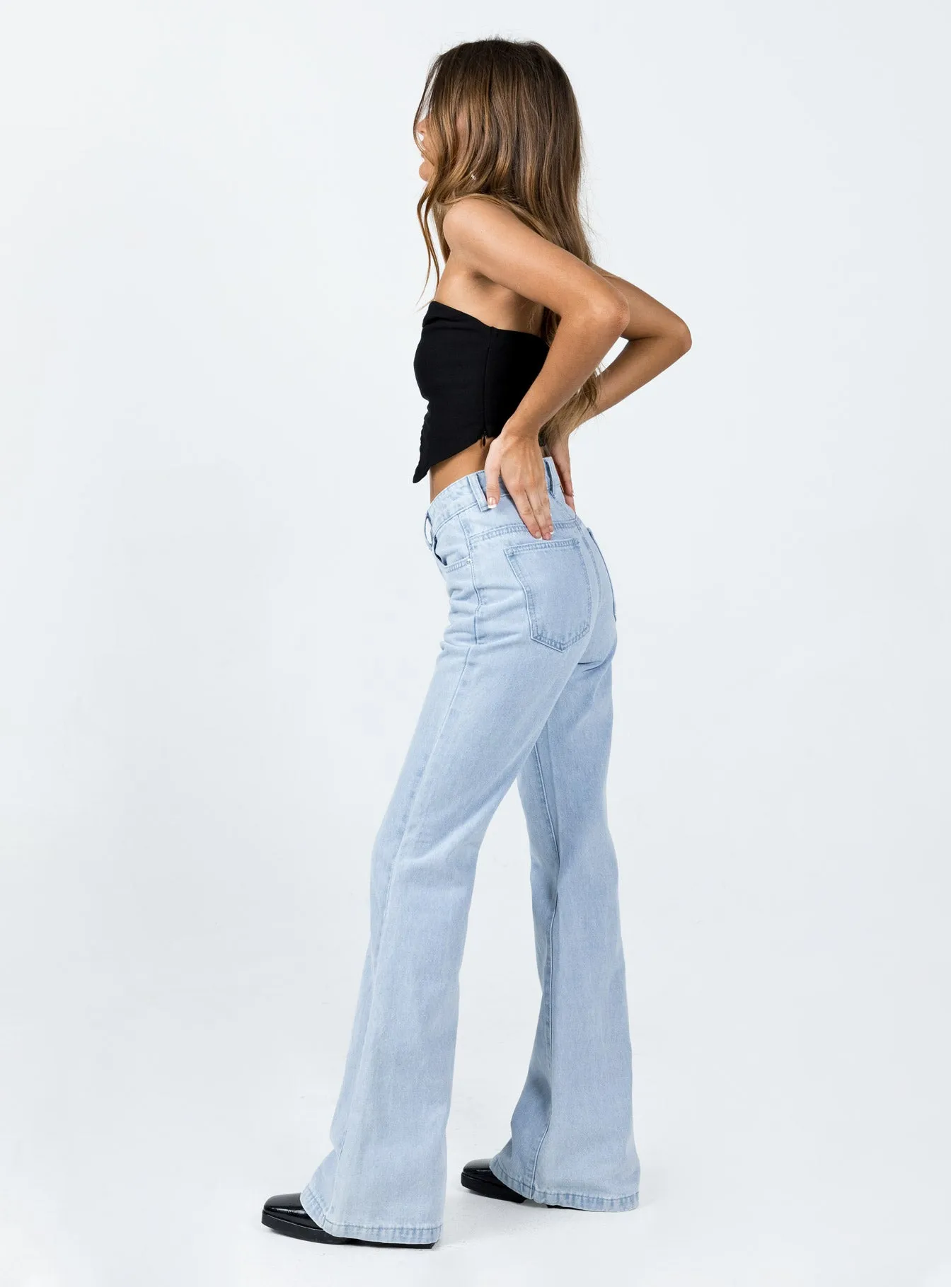 Cabarita Lounge Denim Jeans Light Wash