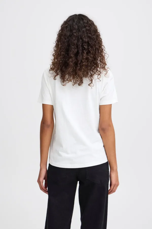 Camino Tee in Cloud Dancer