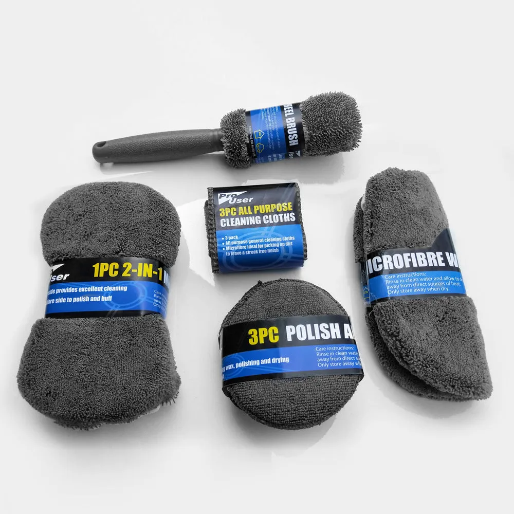 Car Cleaning 9 Piece Set