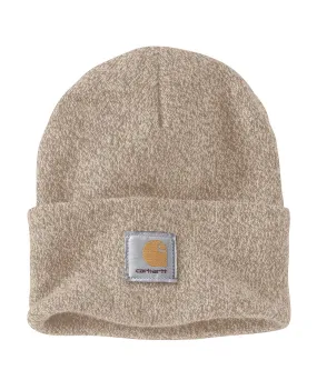 Carhartt A18 Watch Hat (Beanie) - Flaxseed/Oat Milk Marl