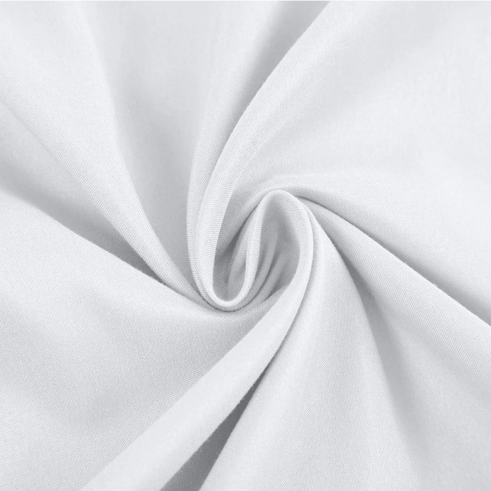 Casa Decor 2000 Thread Count Bamboo Cooling Sheet Set Ultra Soft Bedding Single White