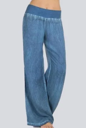 casual wide leg pants jeans