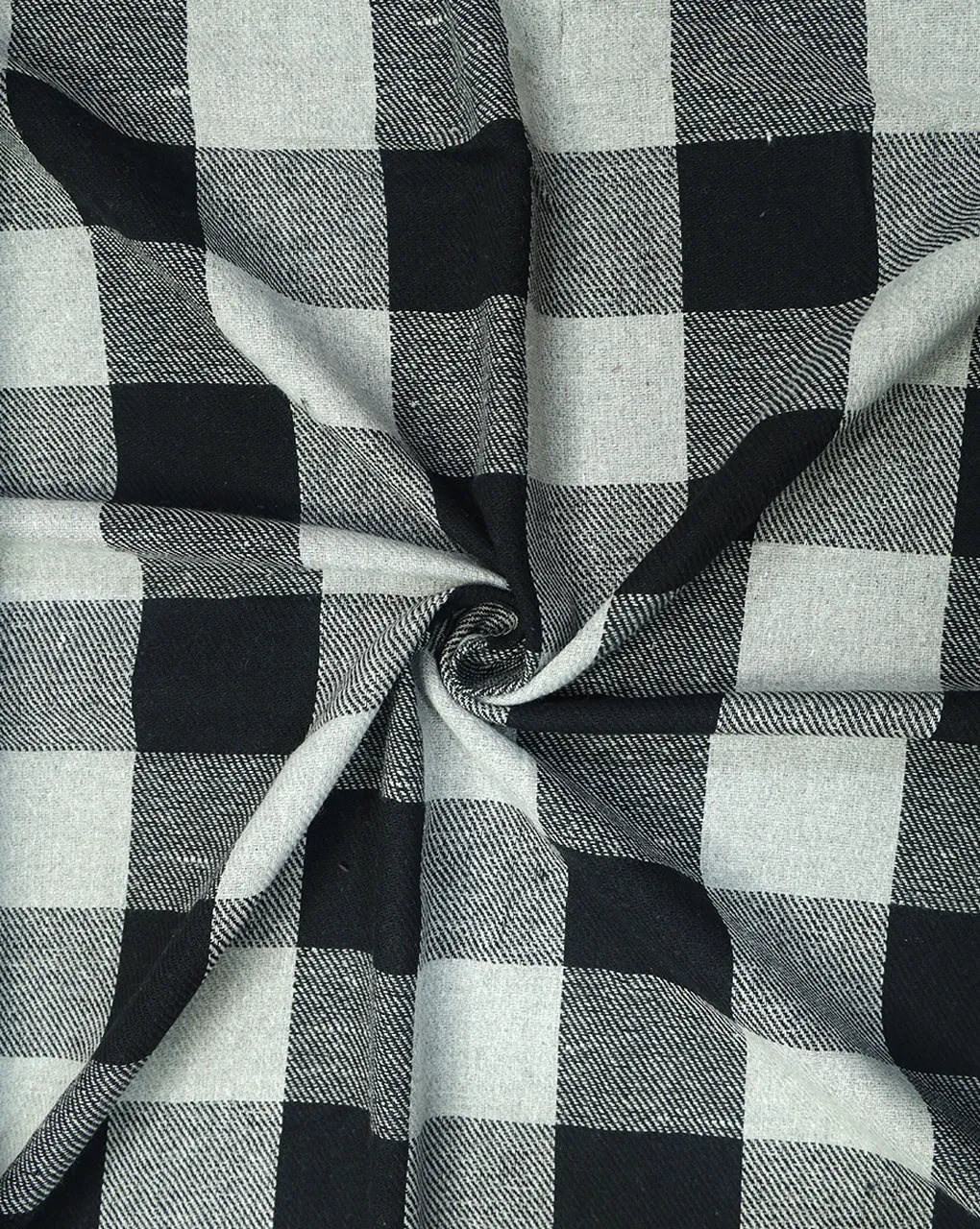 CHECKS PATTERN DENIM FABRIC FOR TROUSERS