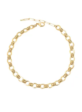 Cher Chunky Gold Chain Necklace