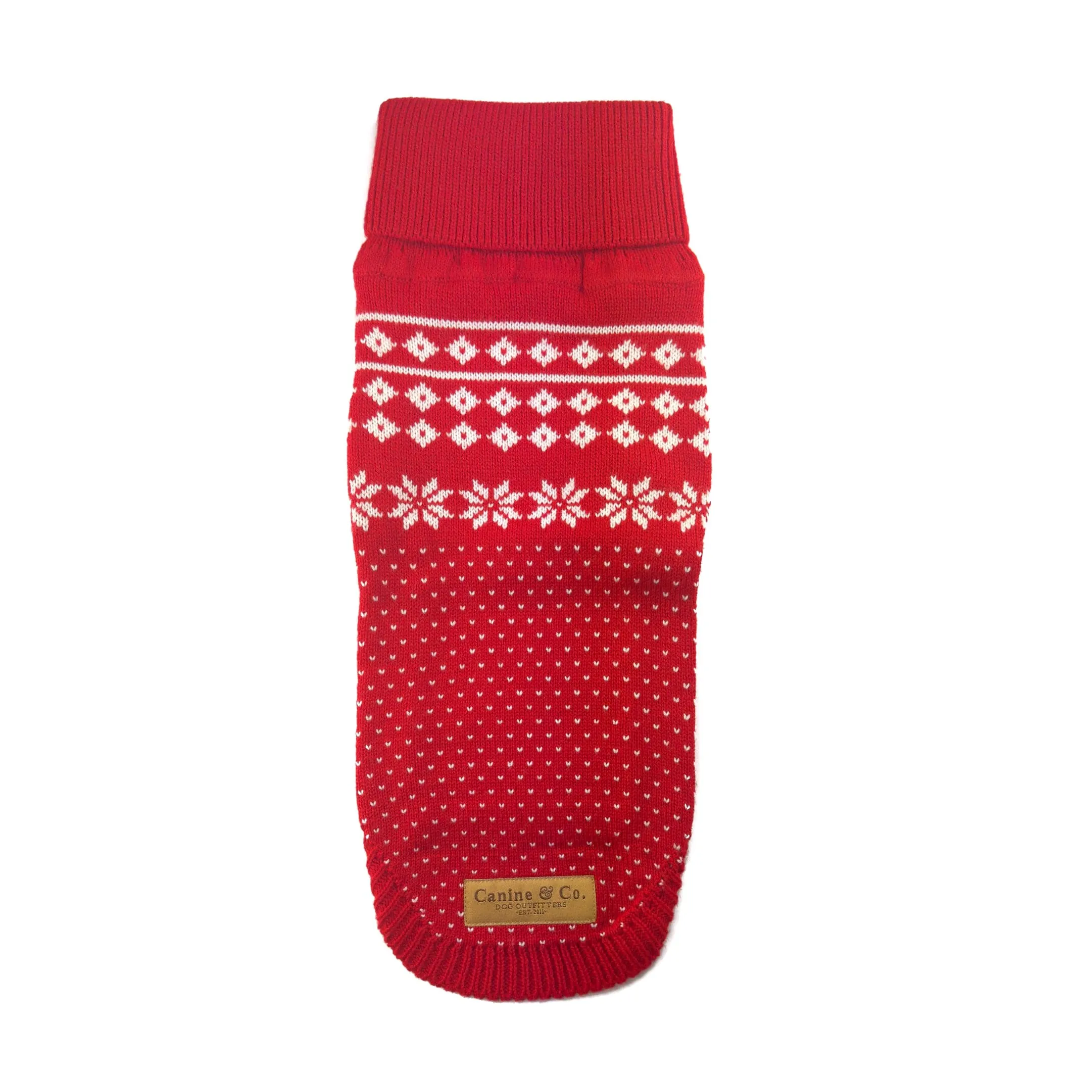 Christmas Dog Jumper | Festive Fair Isle Warmth for Your Pup