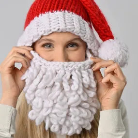 Christmas Knitting Kit - Santa's Hat and Beard