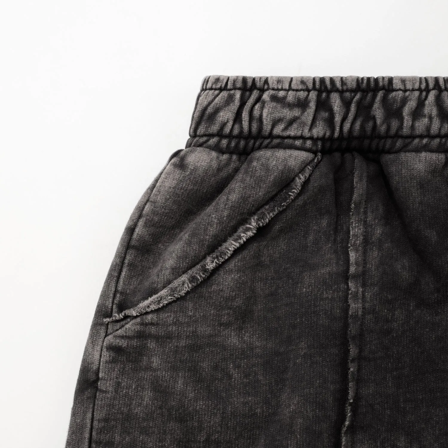 Core Washed Sweats Pants - Dark Grey