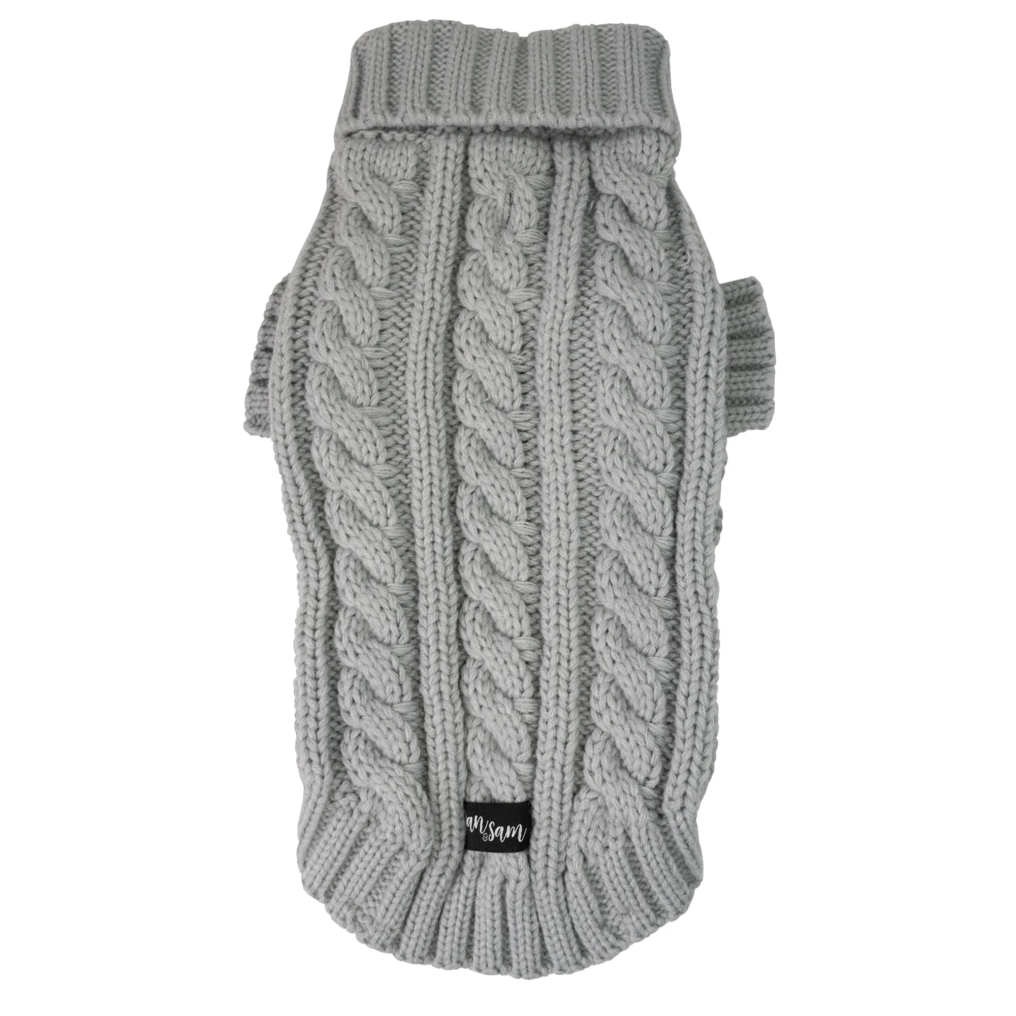 Dan & Sam - Knitted Sweater (Cloud Grey) - 30cm