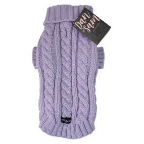 Dan & Sam - Knitted Sweater (Lavender) - 35cm