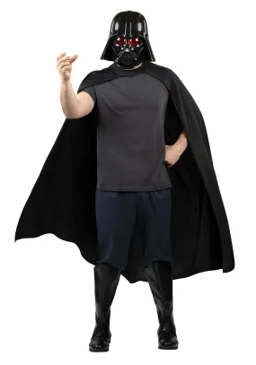 Darth Vader Adult Mask and Cape Set