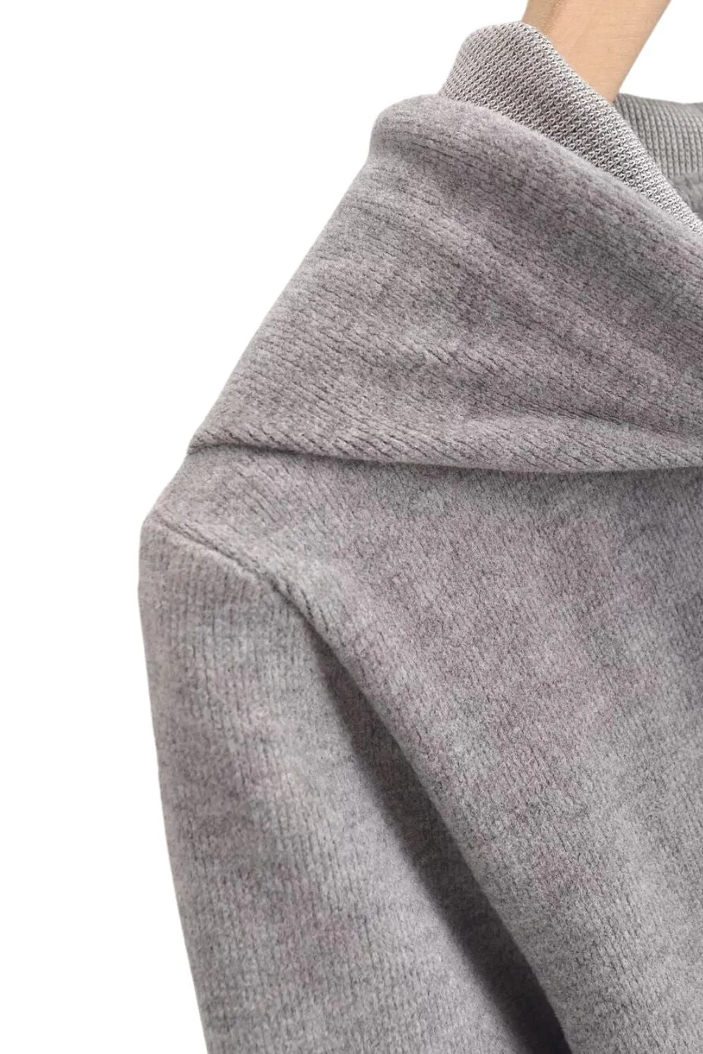 'Dawn' Zip-Up Hooded Brushed Fleece Top