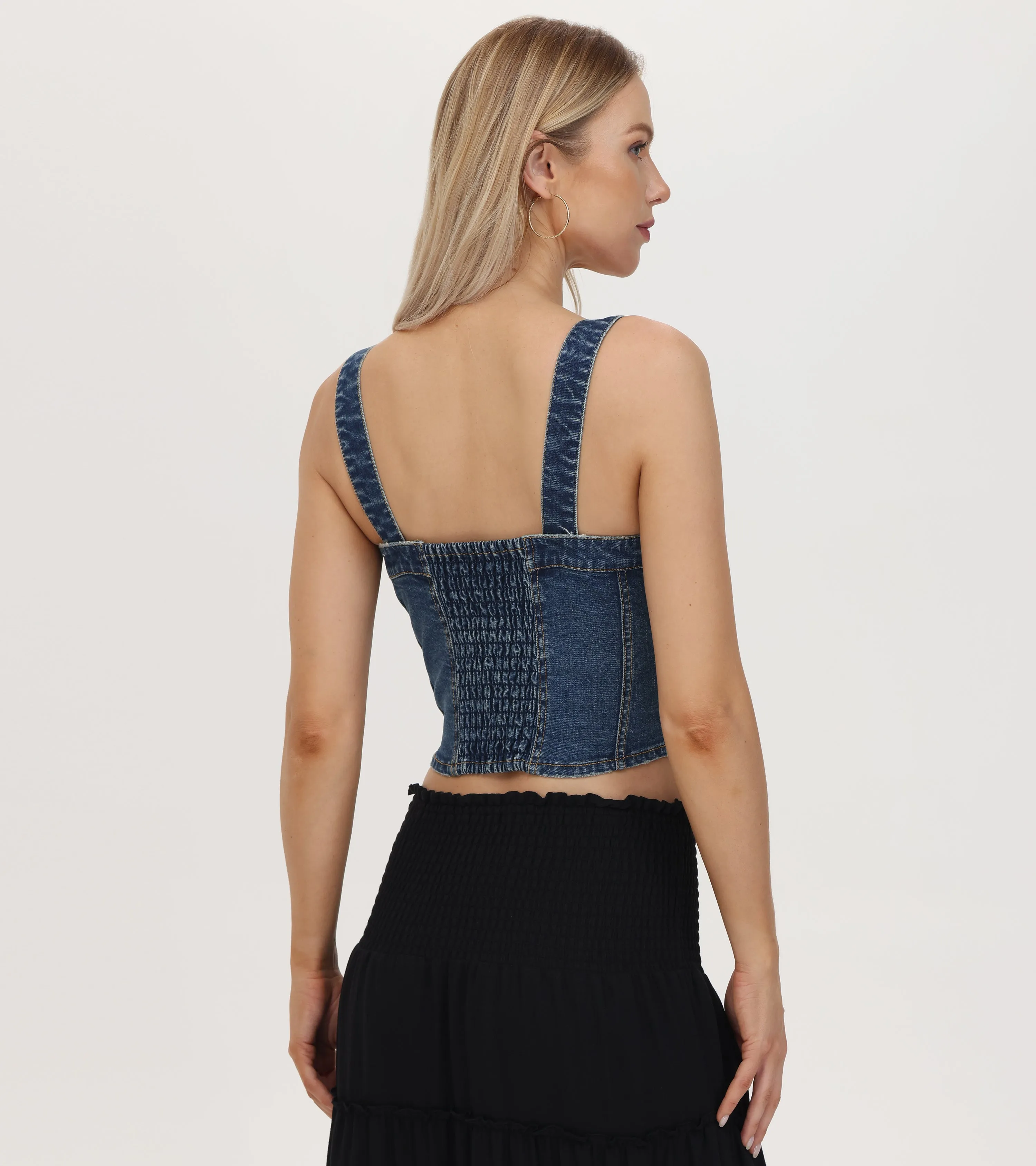 Denim Bustier