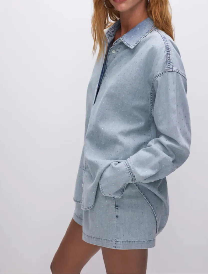 Denim Weekender Shirt Indigo