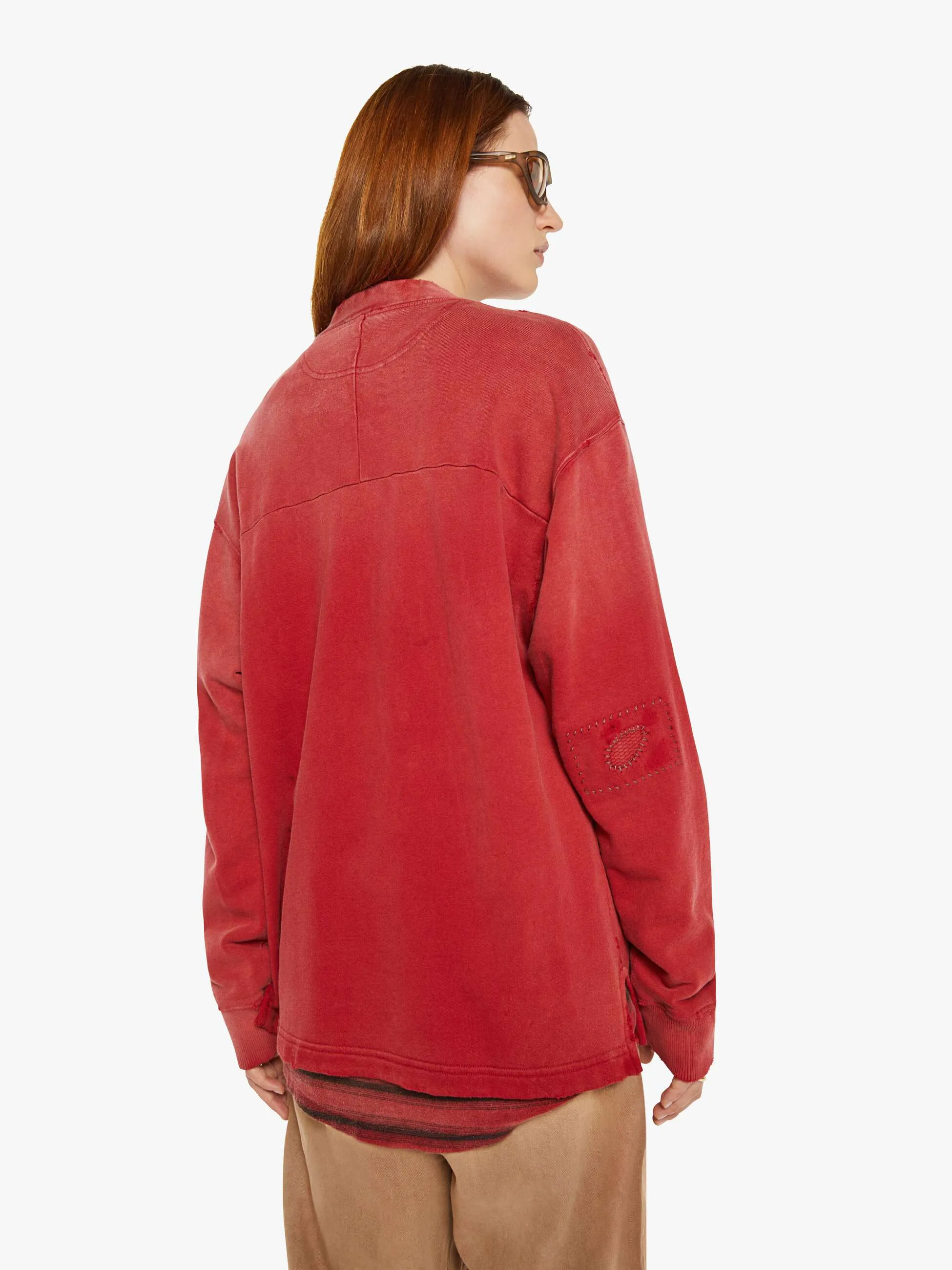 Dr. Collectors Surf Riders Cardigan - Antique Red