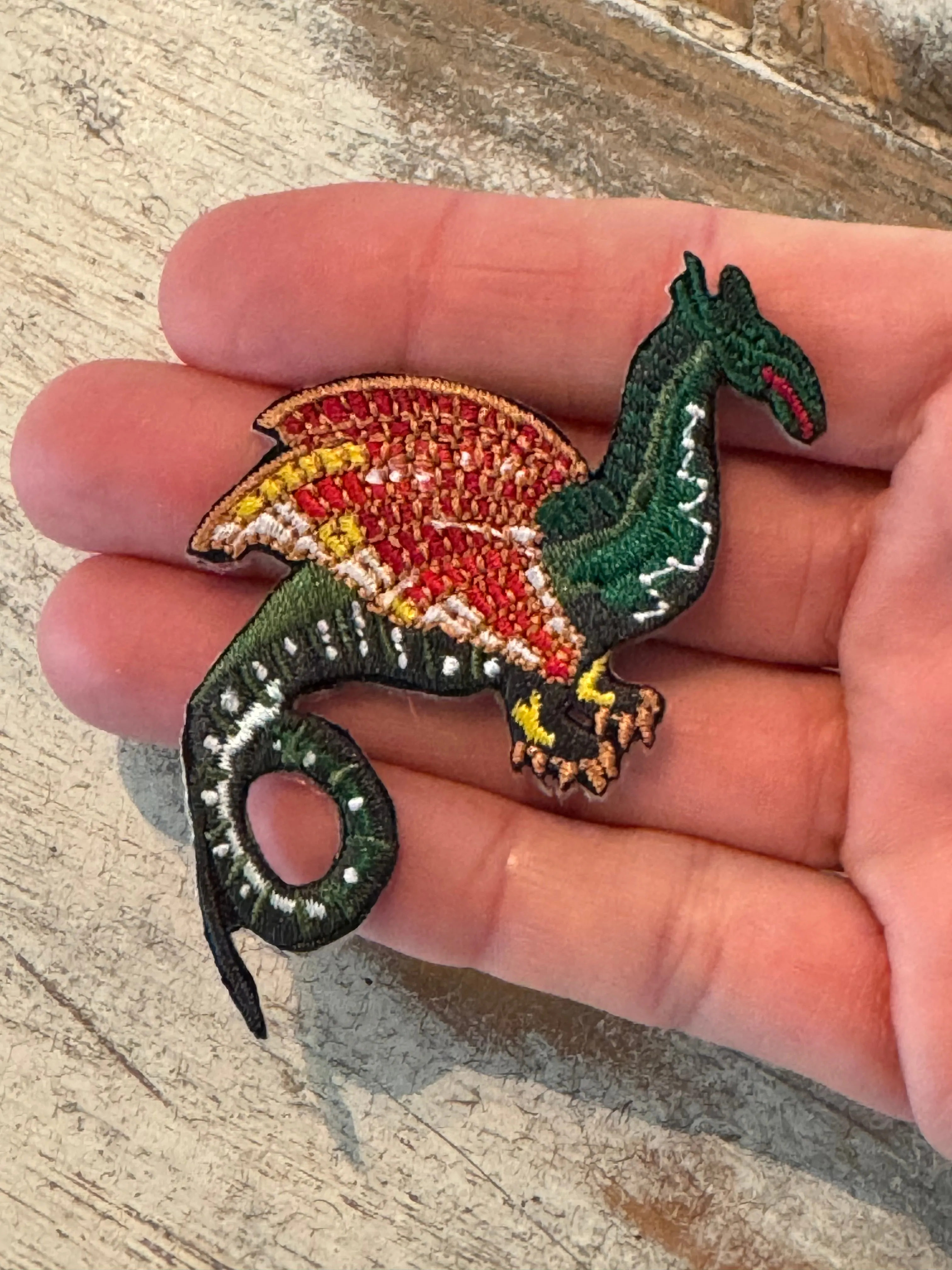 Dragon Iron On Patch