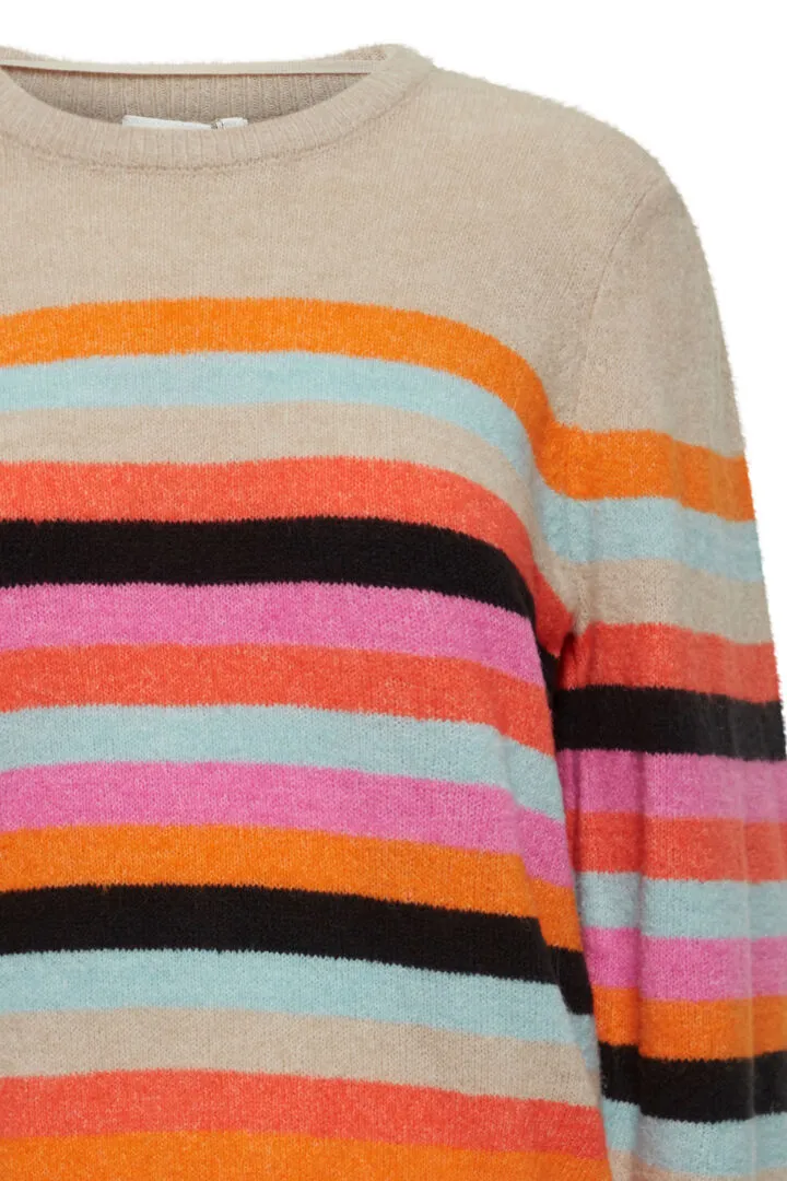 DUSKY KNITTED JUMPER (MULTICOLOUR)