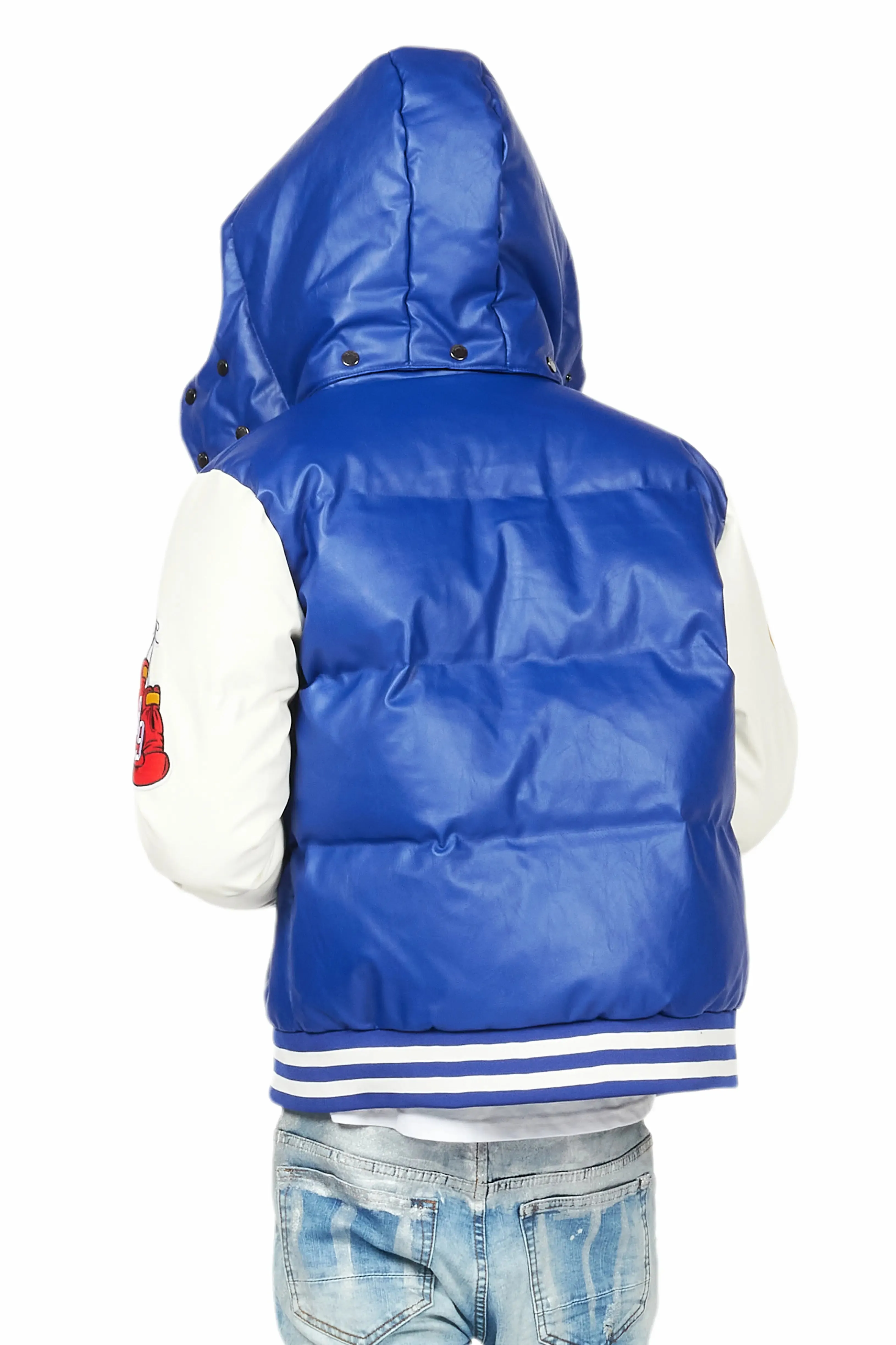 Eisen Royal Blue Puffer Jacket