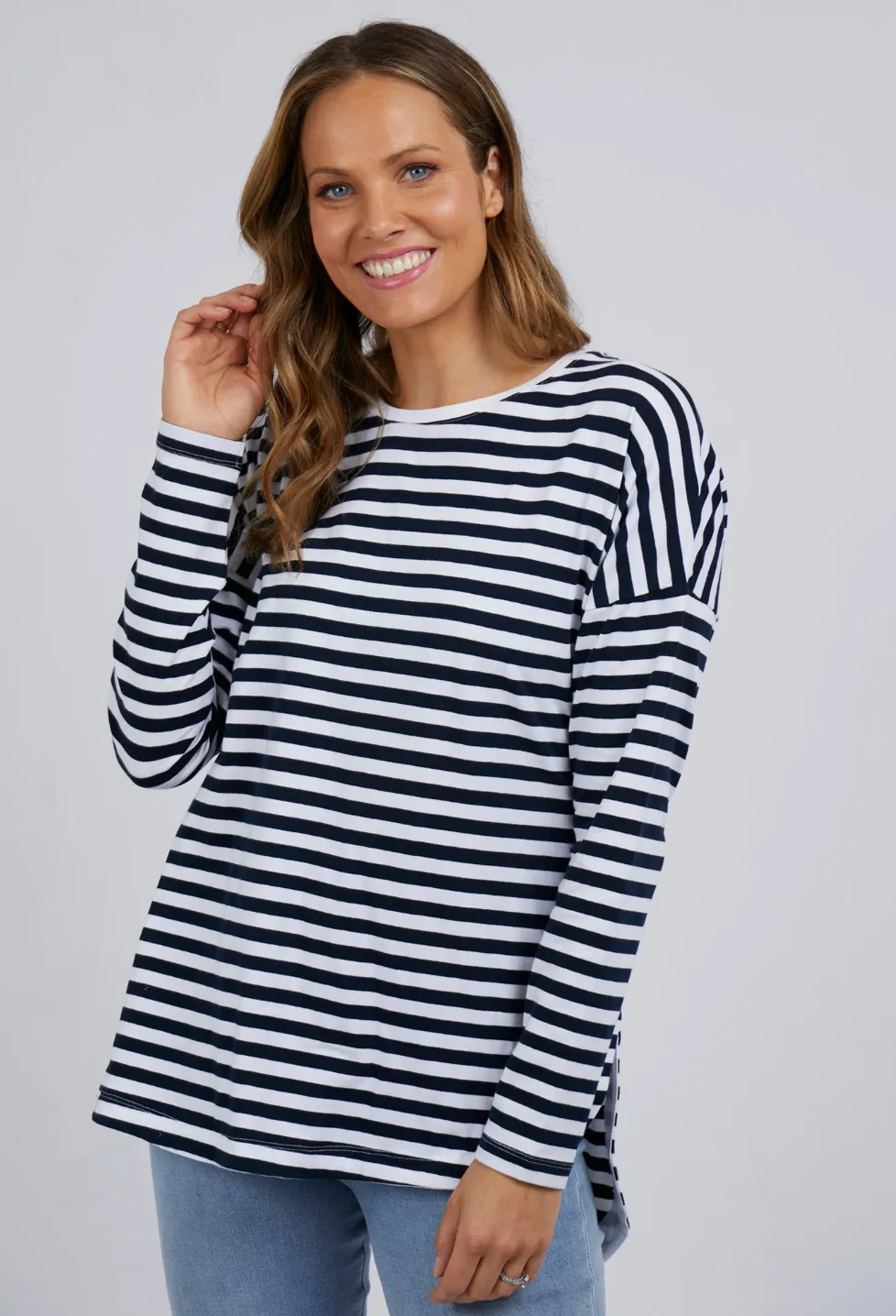 Elm Lifestyle Lauren L/S Stripe Tee