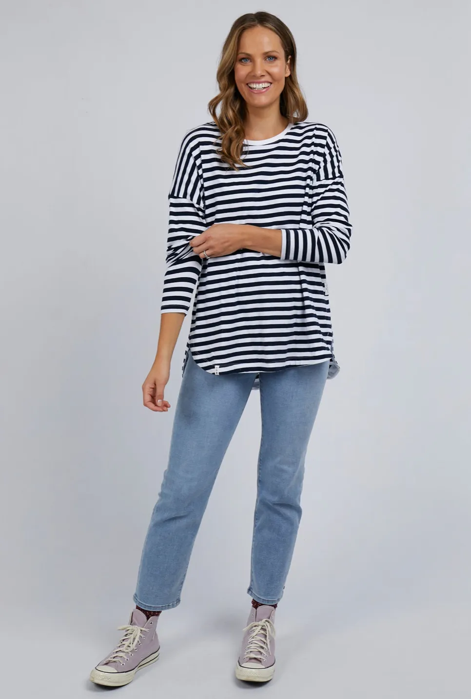 Elm Lifestyle Lauren L/S Stripe Tee