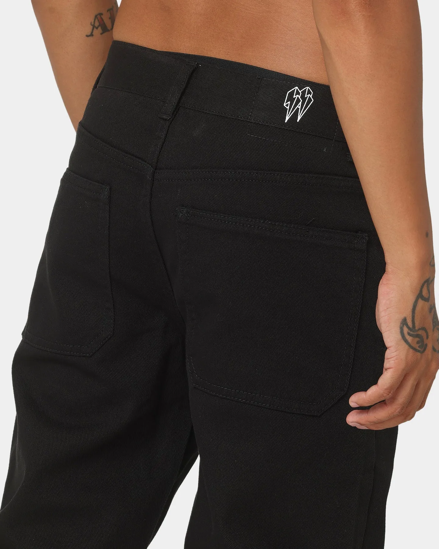 EN ES Generation Straight Leg Jeans Washed Black