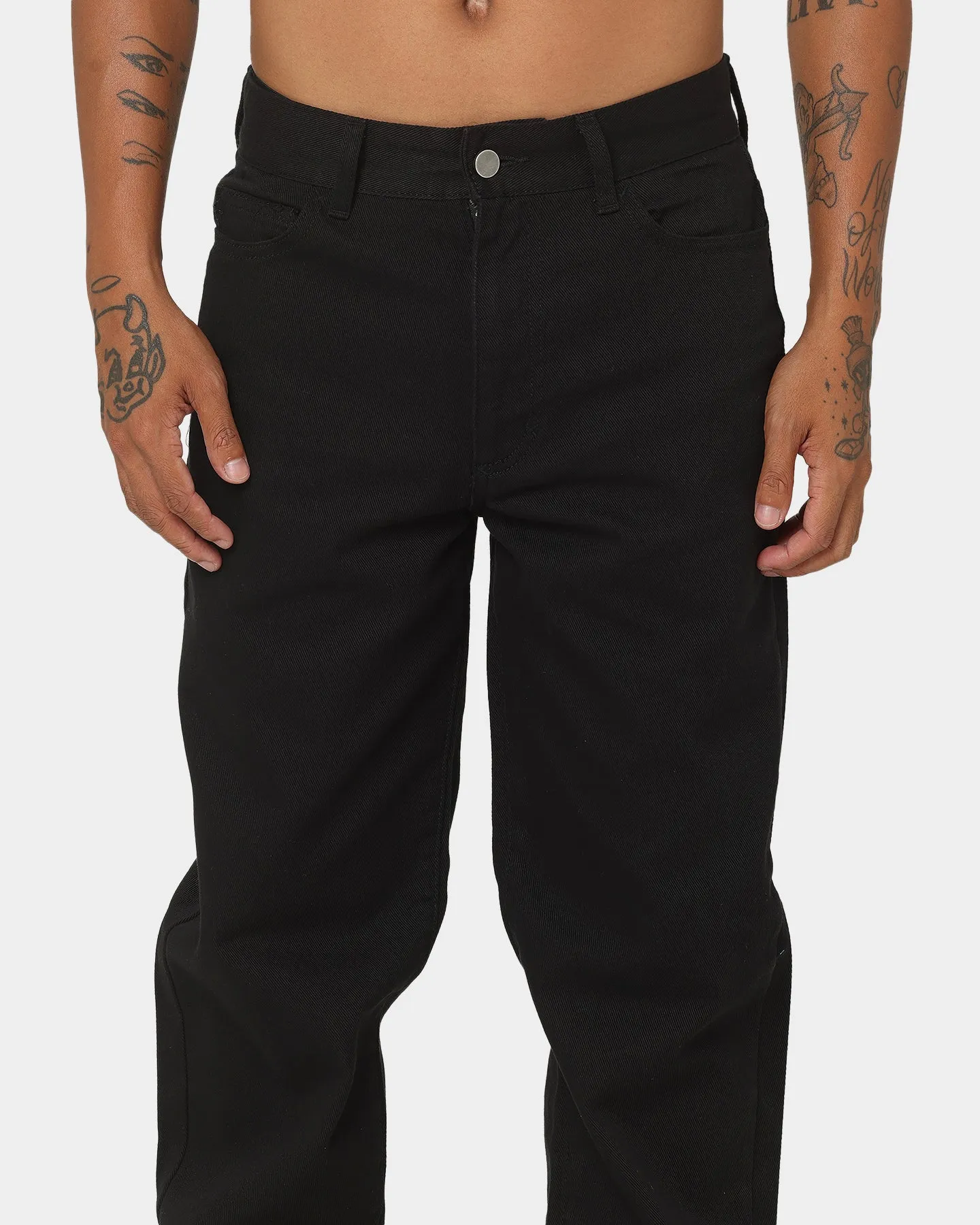 EN ES Generation Straight Leg Jeans Washed Black