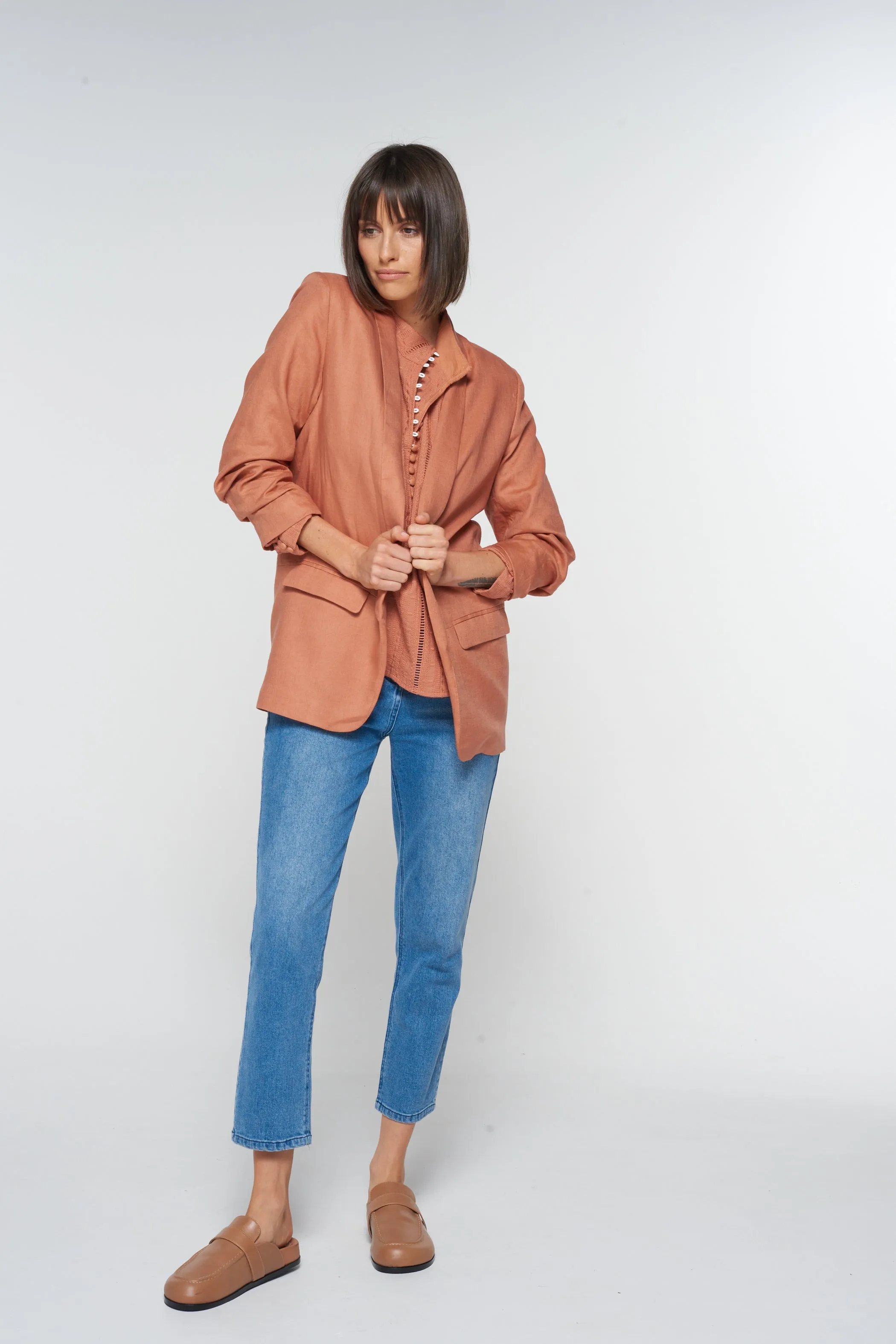 Entitled Jacket in Russet