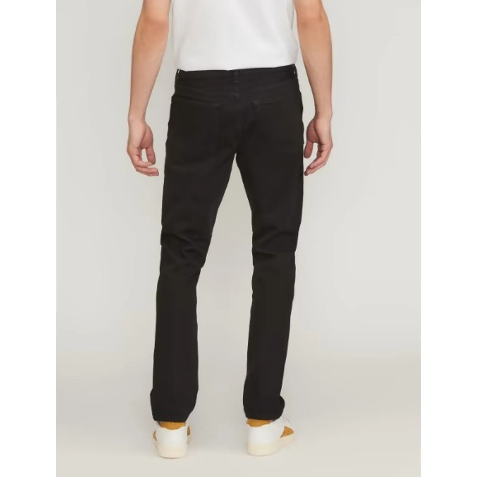 EVERLANE Men's Uniform 4-Way Stretch Organic Cotton Slim Jeans 33x28 Black