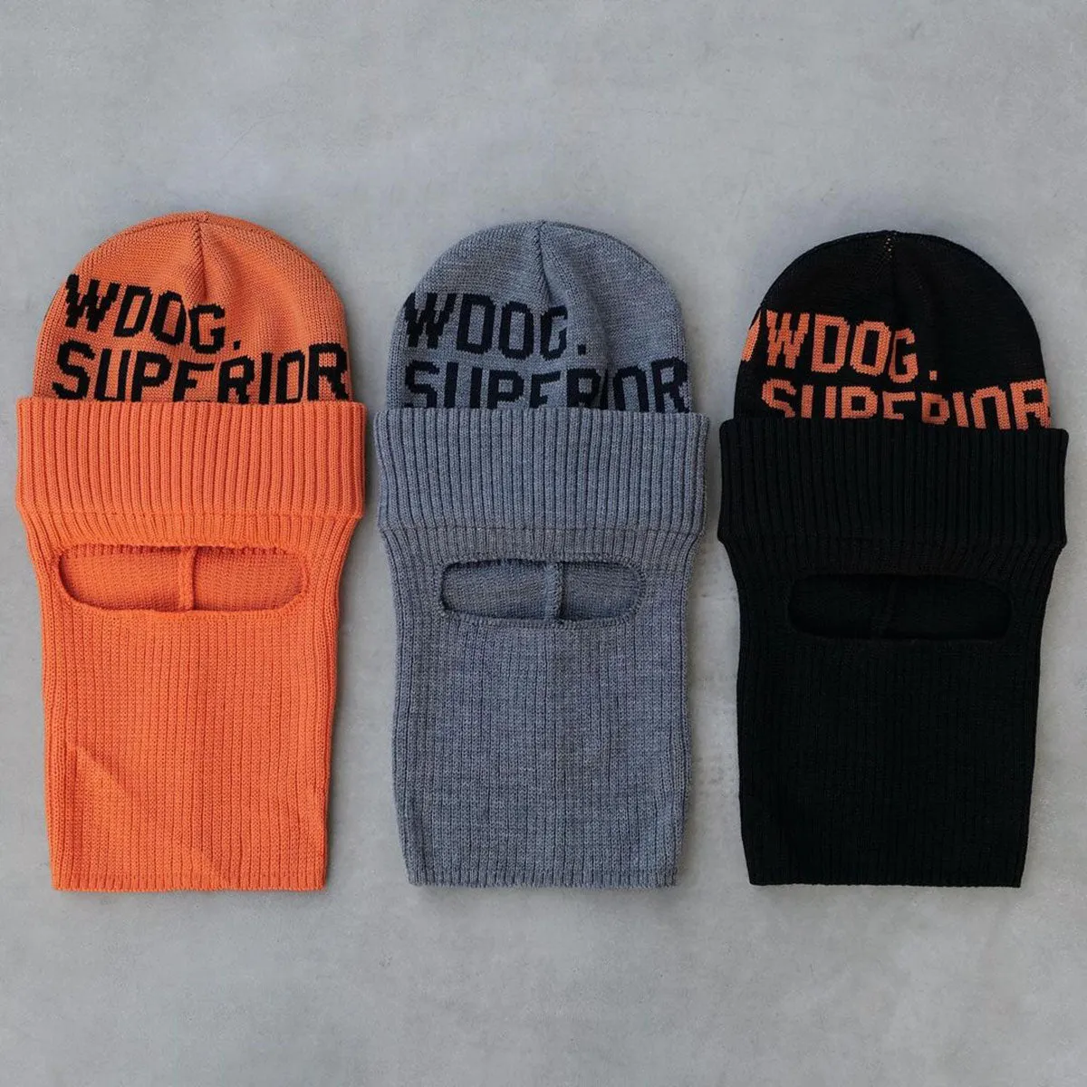 FACEMASK BEANIE - Orange