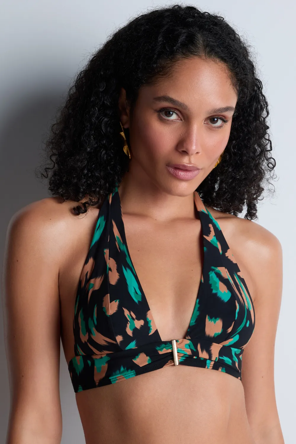 Feline Energy Triangle Bikini Top