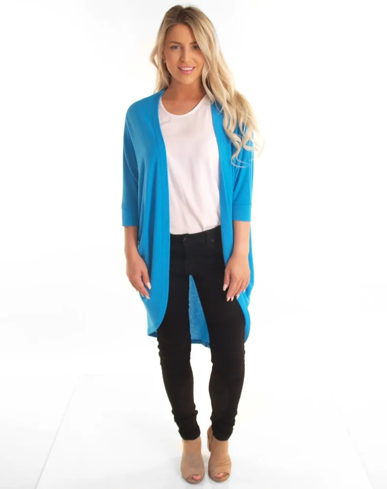 Freez Festival Shrug Turquoise Preorder Early March