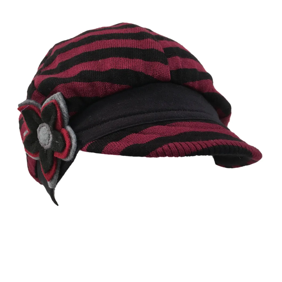 Hat, Merlot & Black Cap