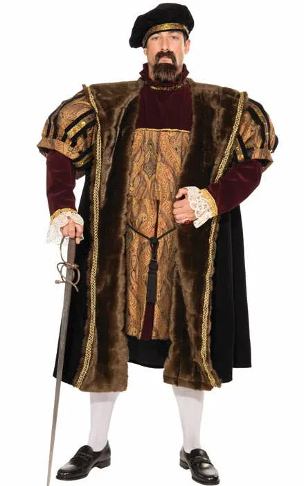 Henry the VIII Deluxe Mens King of England Costume