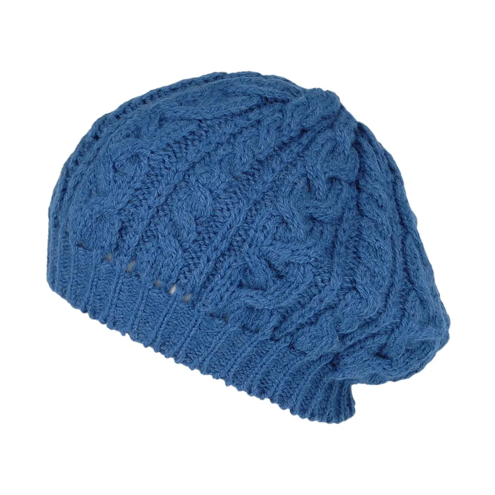 Highland 2000 Alpaca Beret - Blue