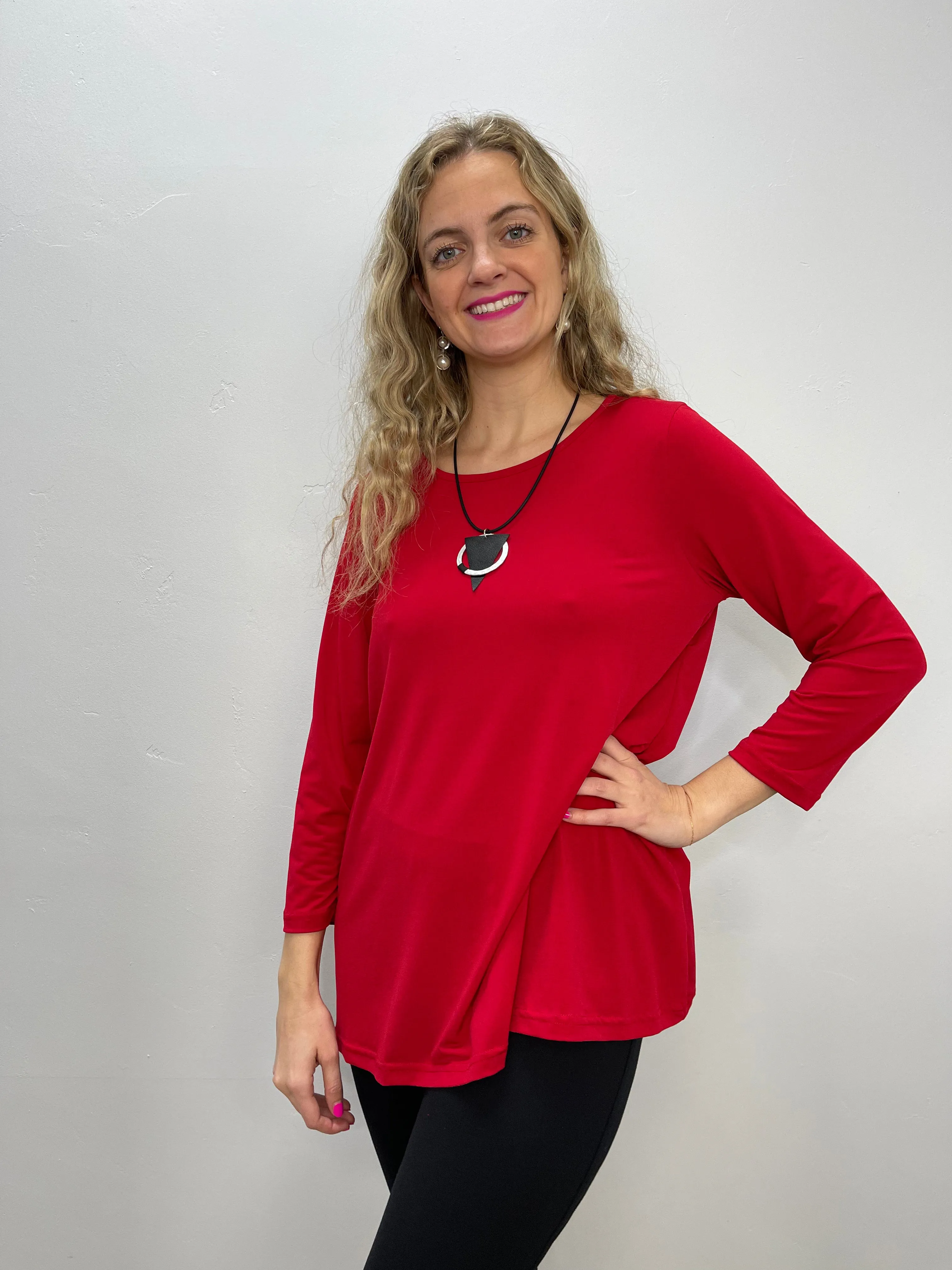 ITY Red Pocket Tunic